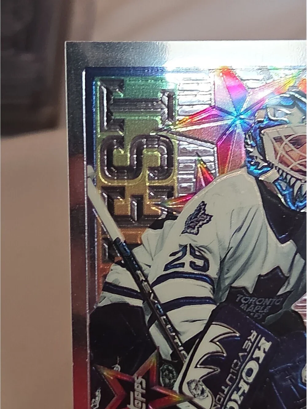1995-96 TOPPS FELIX POTVIN #M22 MYSTERY FINEST TORONTO MAPLE LEAFS
